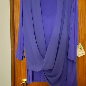 Darling wrap tunic top.